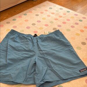 Men's Blue Patagonia bathing suit